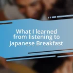 What I learned from listening to Japanese Breakfast